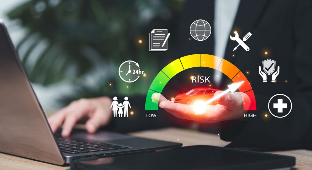 auto-insurance-concept-with-dial-showing-risk-factors